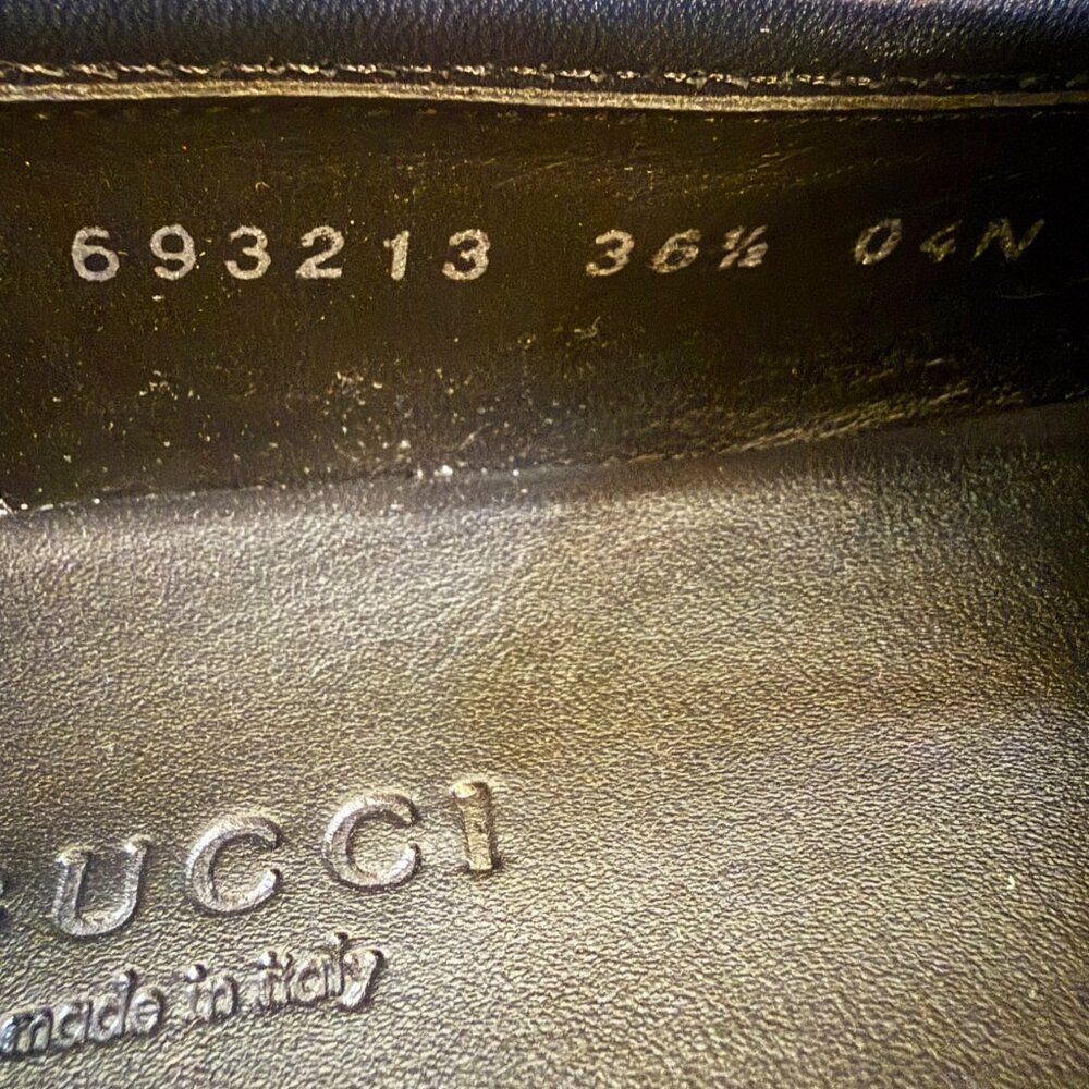 Gucci Jordaan Horsebit Loafers - Picture 8 of 14